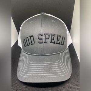 God Speed Snap Back Collection White, Gray and Black